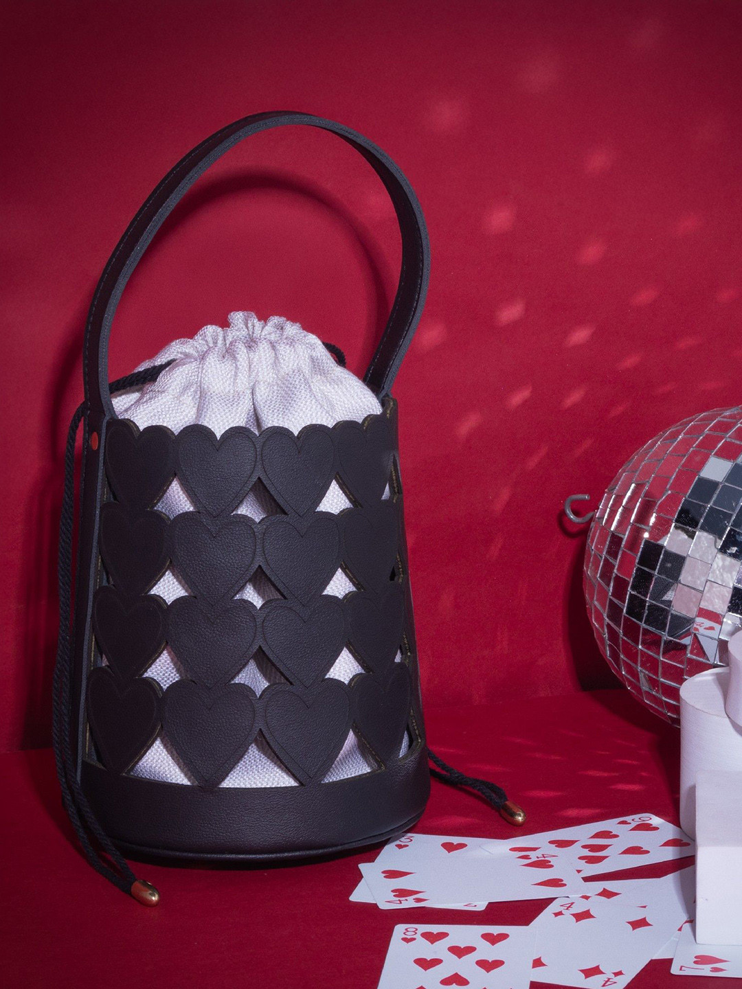 Suave Bags Women Textured Miniature Leather Handheld Bag