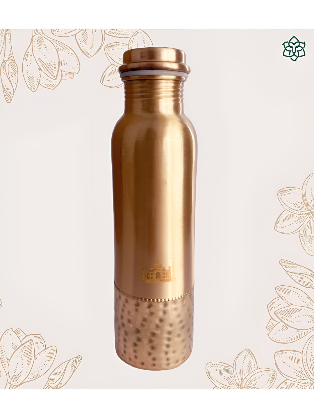 MAATIR DESIGNS Copper Spill Proof Water Bottle - 950ml