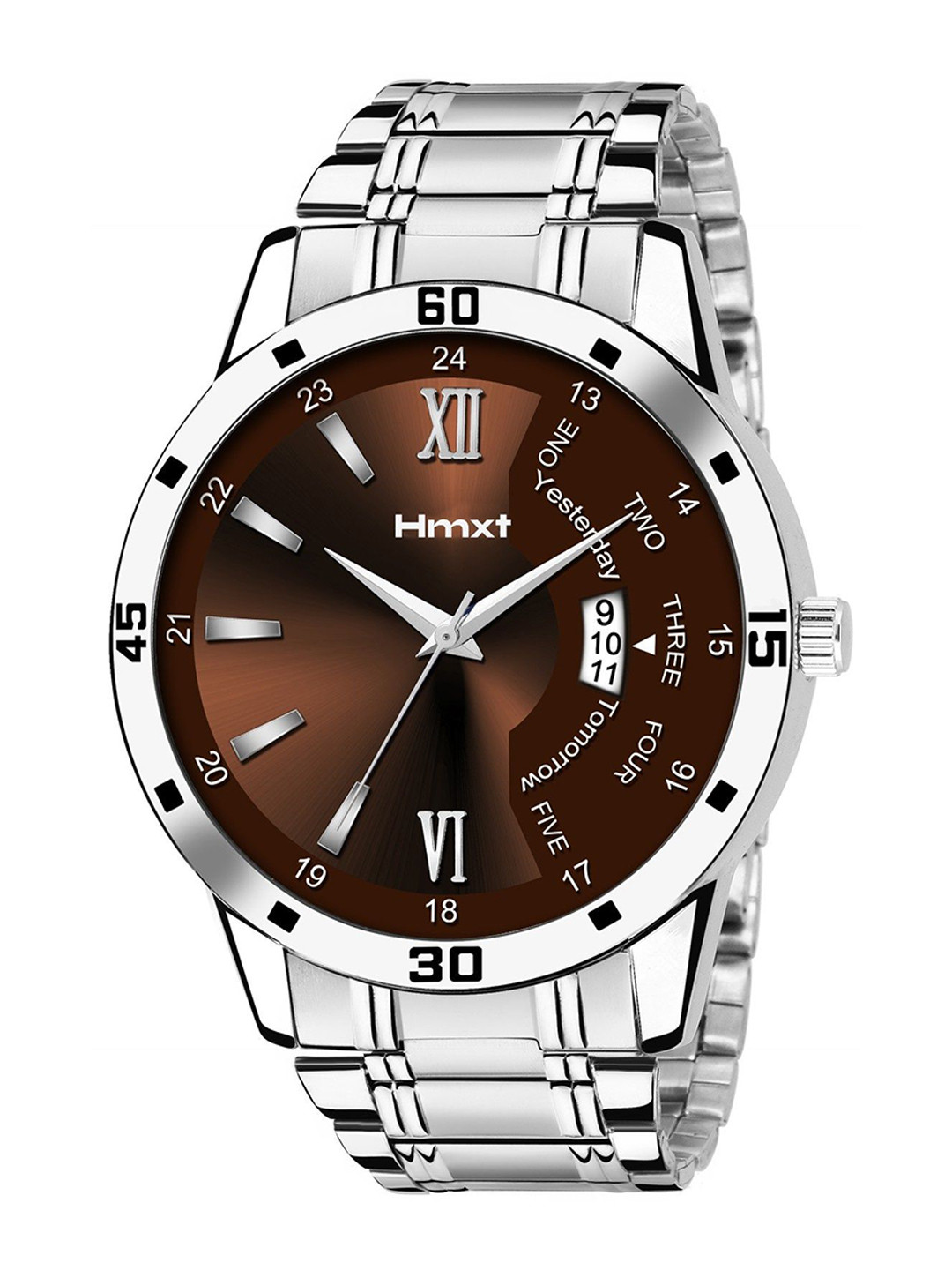 HMXT Men Dial & Stainless Steel Straps Analogue Watch HMXT-3