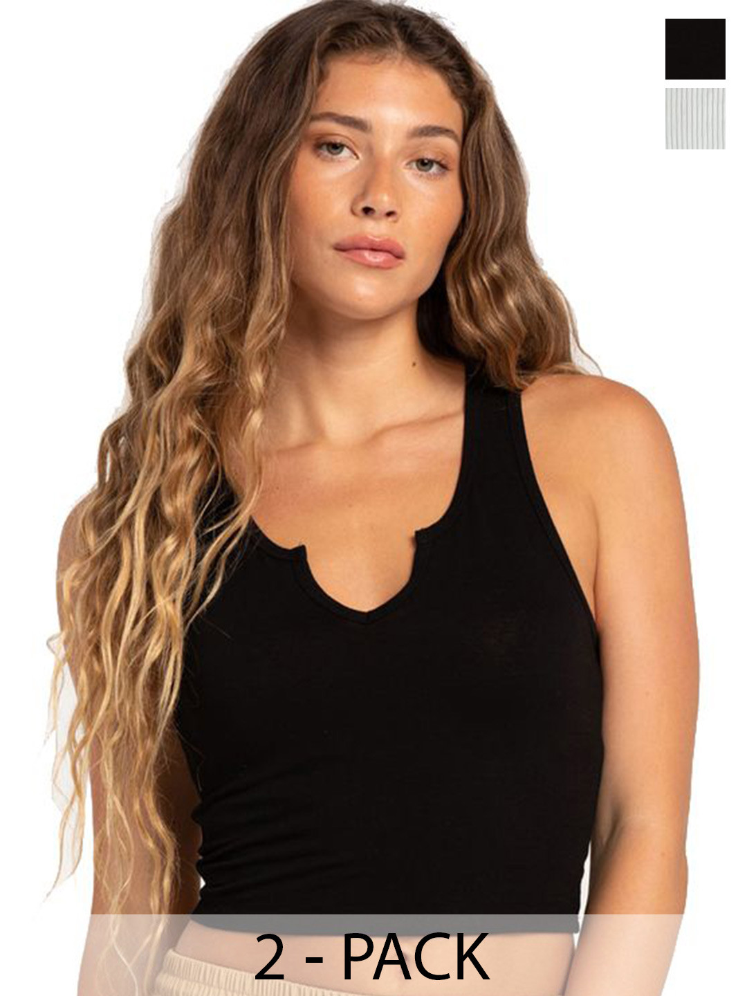 SRISARAS women Solid Halter Neck  Cotton Blend Tank Top