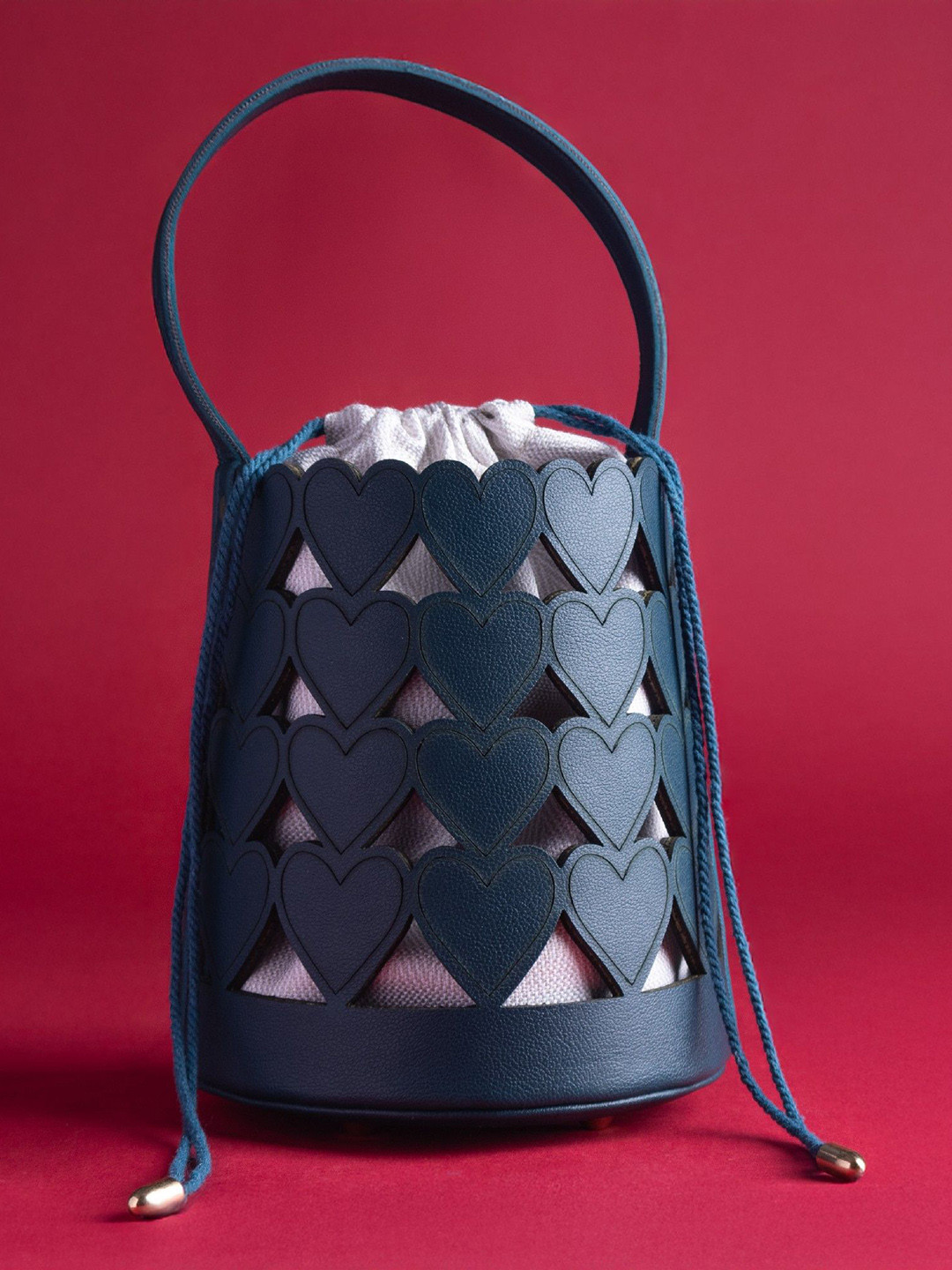 Suave Bags Women Textured Miniature Leather Handheld Bag