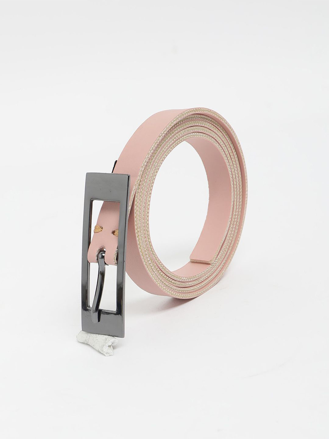 RAREISM Women Captcha Dusky Pink Leather Belt