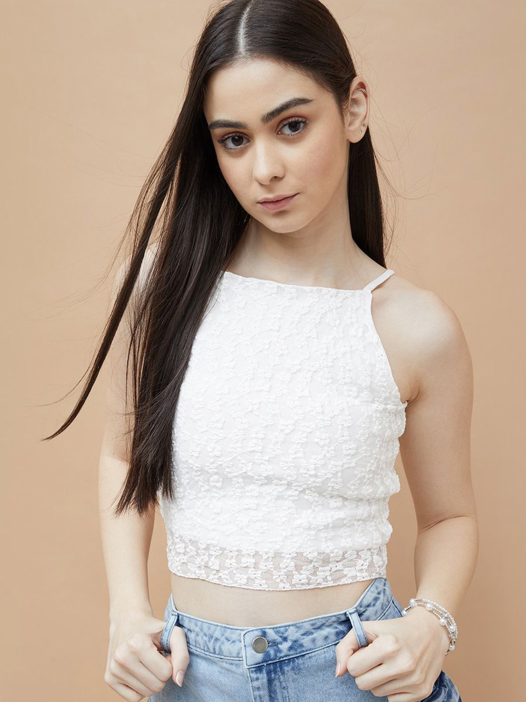 Ginger by Lifestyle Women Raw Edge T-shirt