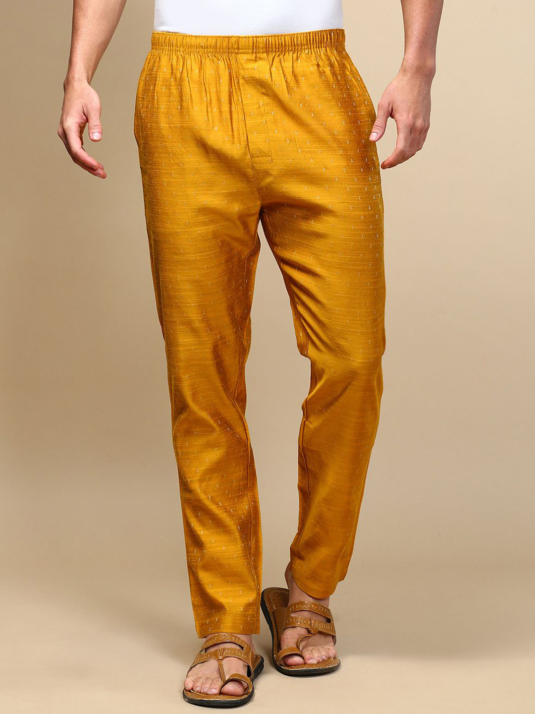 WHITE HEART Men Mid-Rise Pyjamas