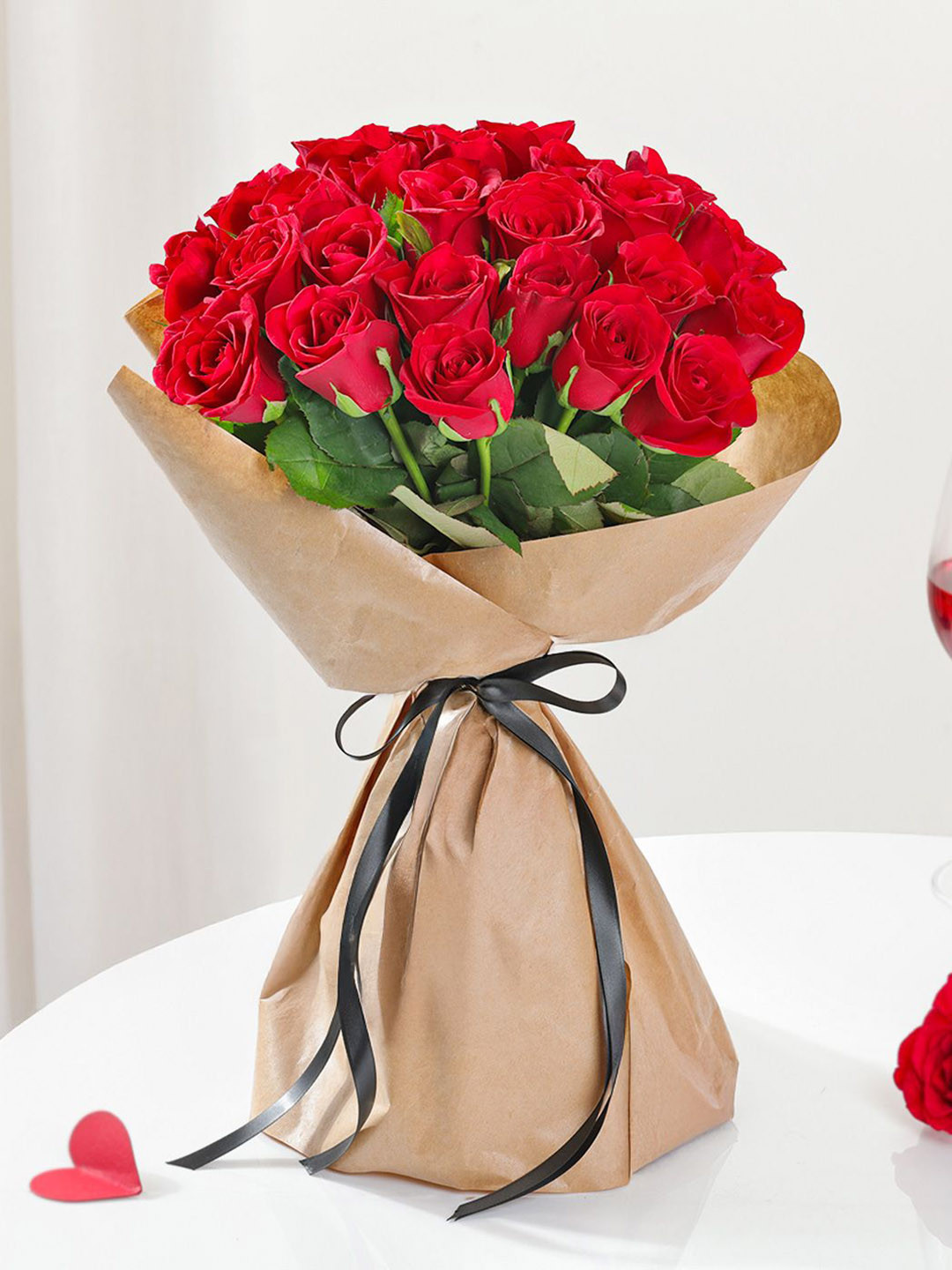 IGP Red 25 Pieces Roses Valentine's Bouquet