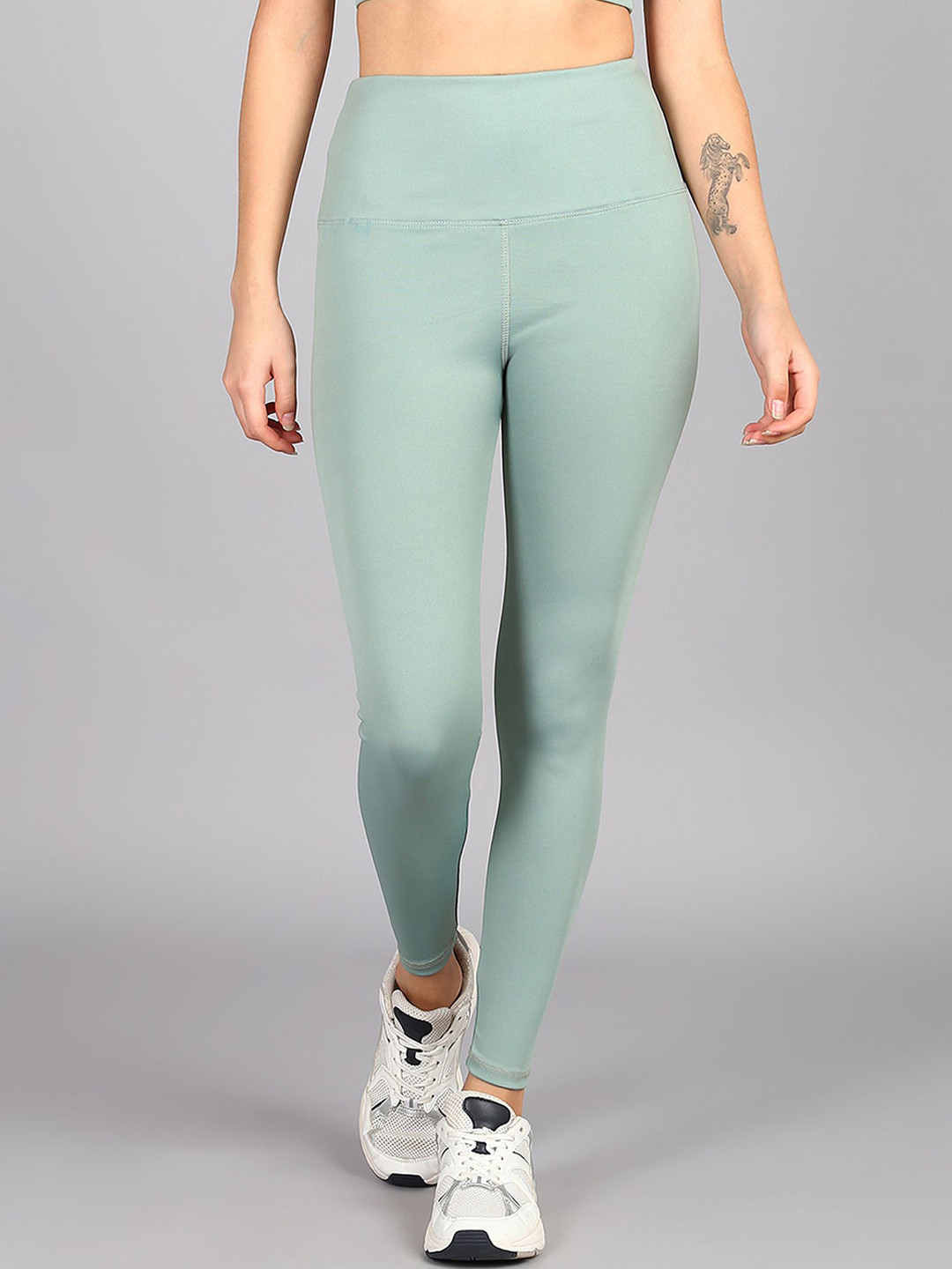 NEXSTEP Women High Waist Seamless Zipper Pocket Gym Tights