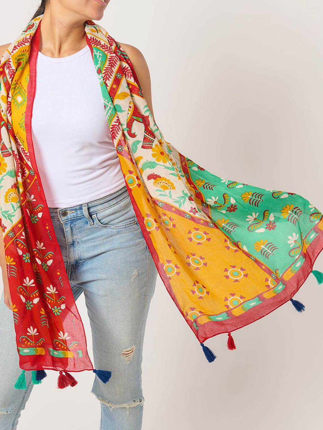 Chumbak Paisley Tusker Scarf