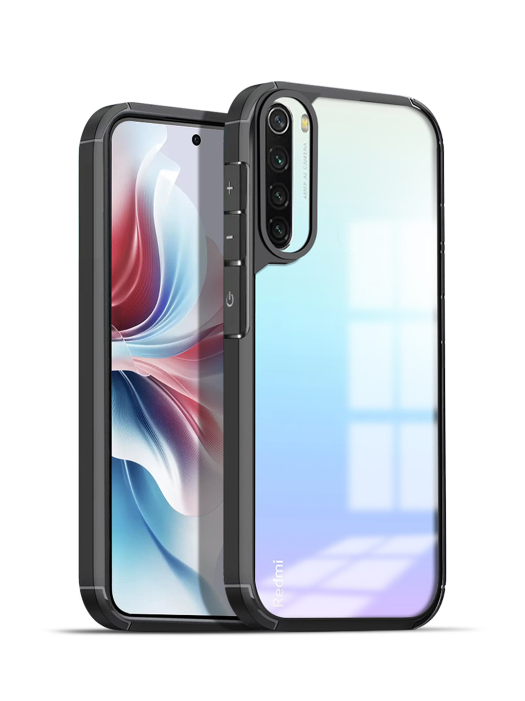 Karwan Solid Xiaomi Redmi Note 8 Impact Resistant Back Case