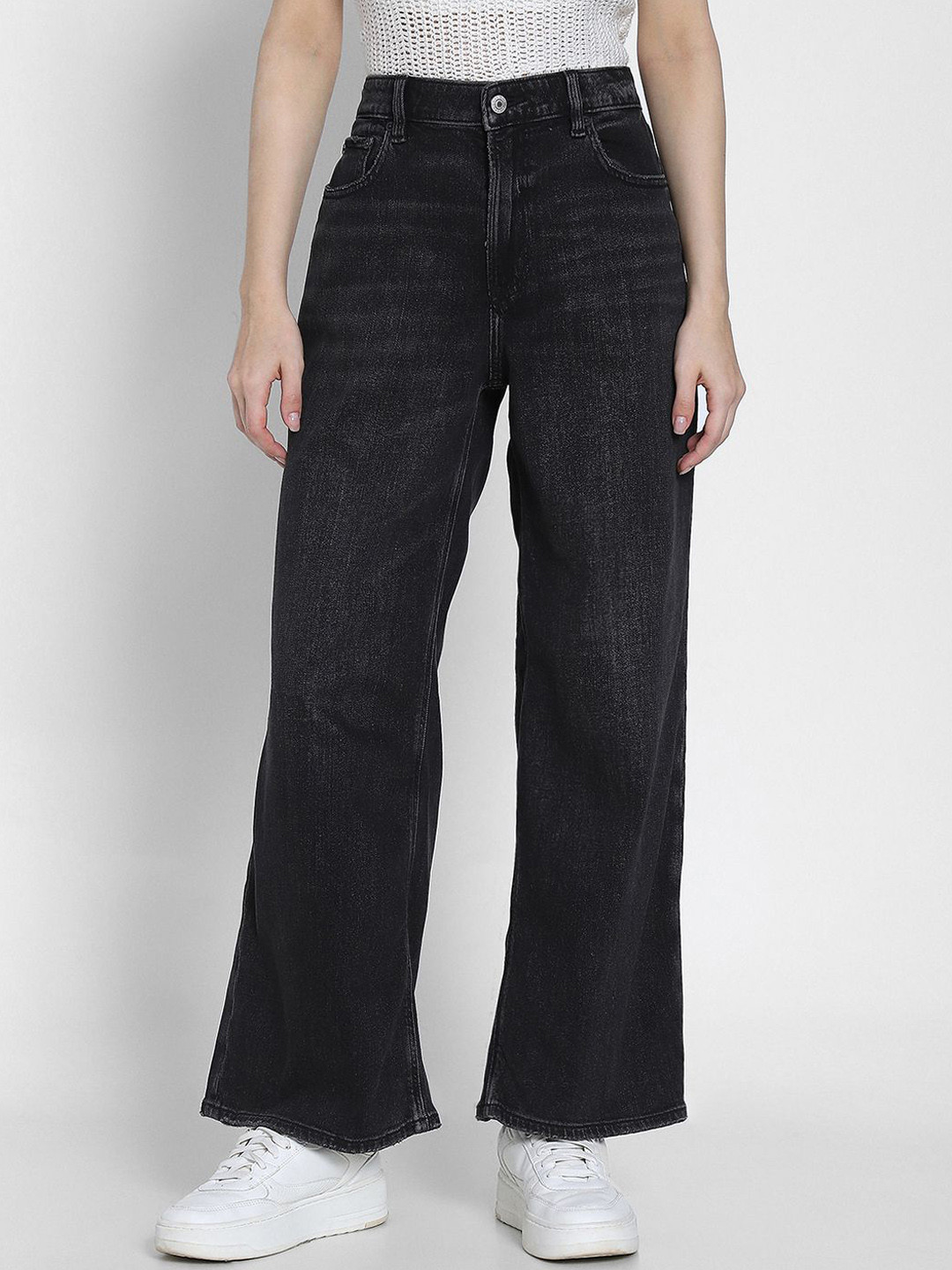 AMERICAN EAGLE OUTFITTERS Women Mid-Rise Jeans - Baggy