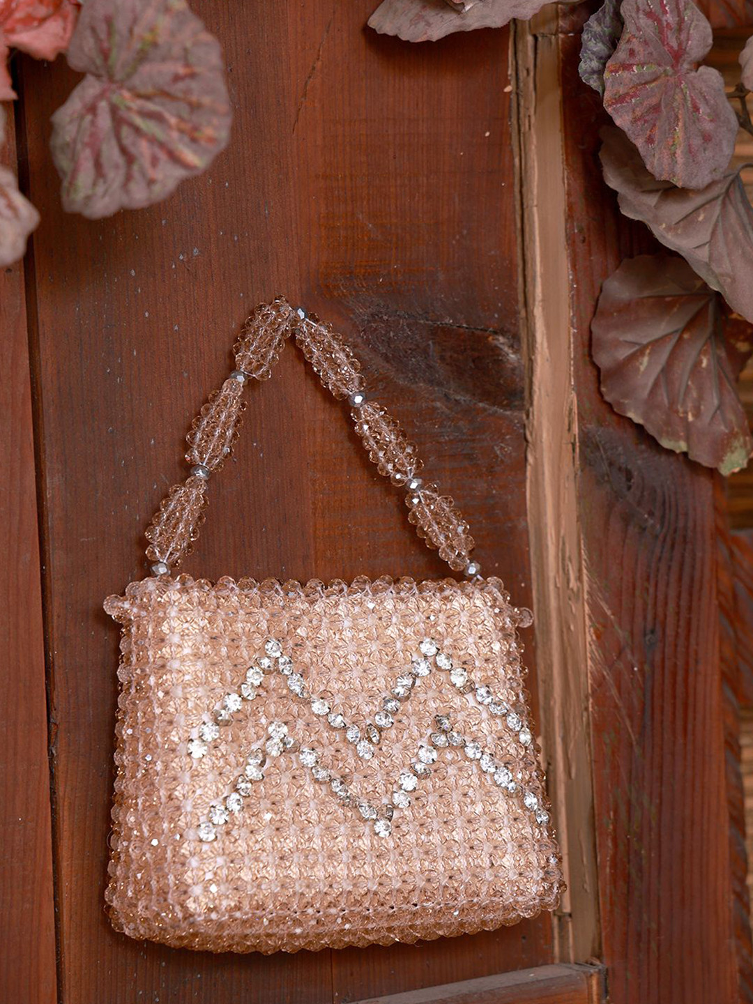 Chiaro Women Swarovski premium Structured party Clutch Bag