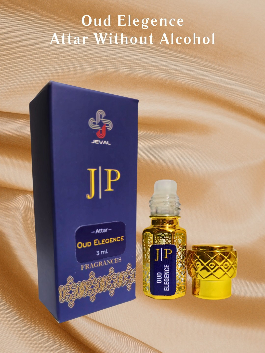 Jeval Women Oud Elegance Alcohol Free Long Lasting Attar 3 ml