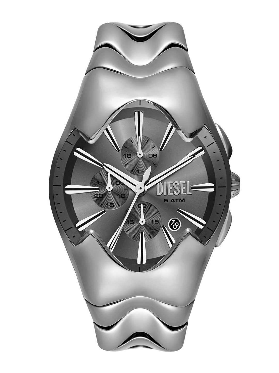 DIESEL Men Dial & Stainless Steel Straps Analogue Chronograph Watch DZ4683