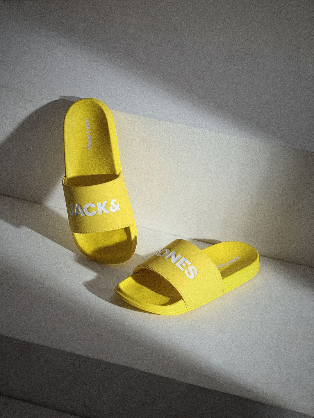 Jack & Jones Men Logo Printed Pool Sliders