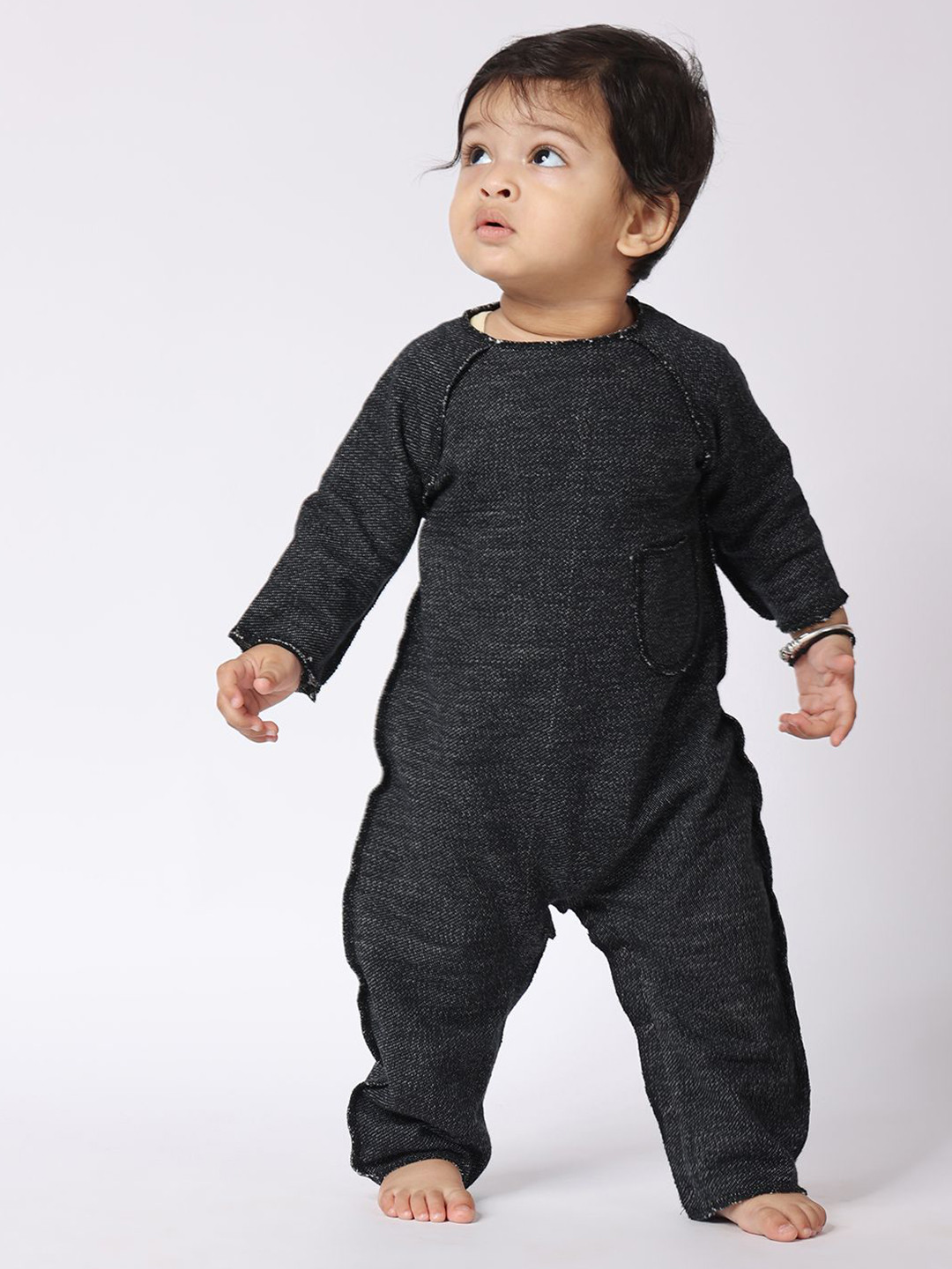 Piccolo Piglet Kids Cotton Basic Jumpsuit