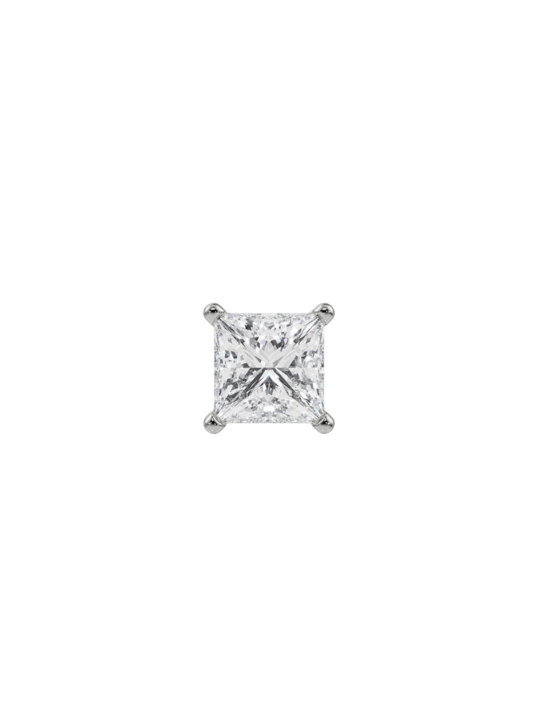 Emori Ivy Solitaire Men's Lab Diamond Stud in 18KT Gold