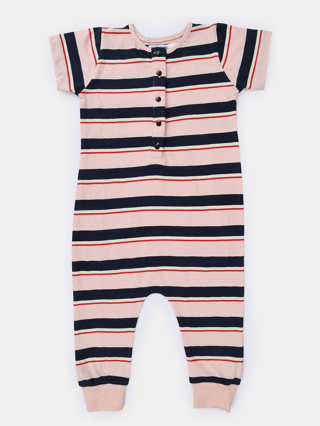 Piccolo Piglet Kids Striped Pure Cotton Romper