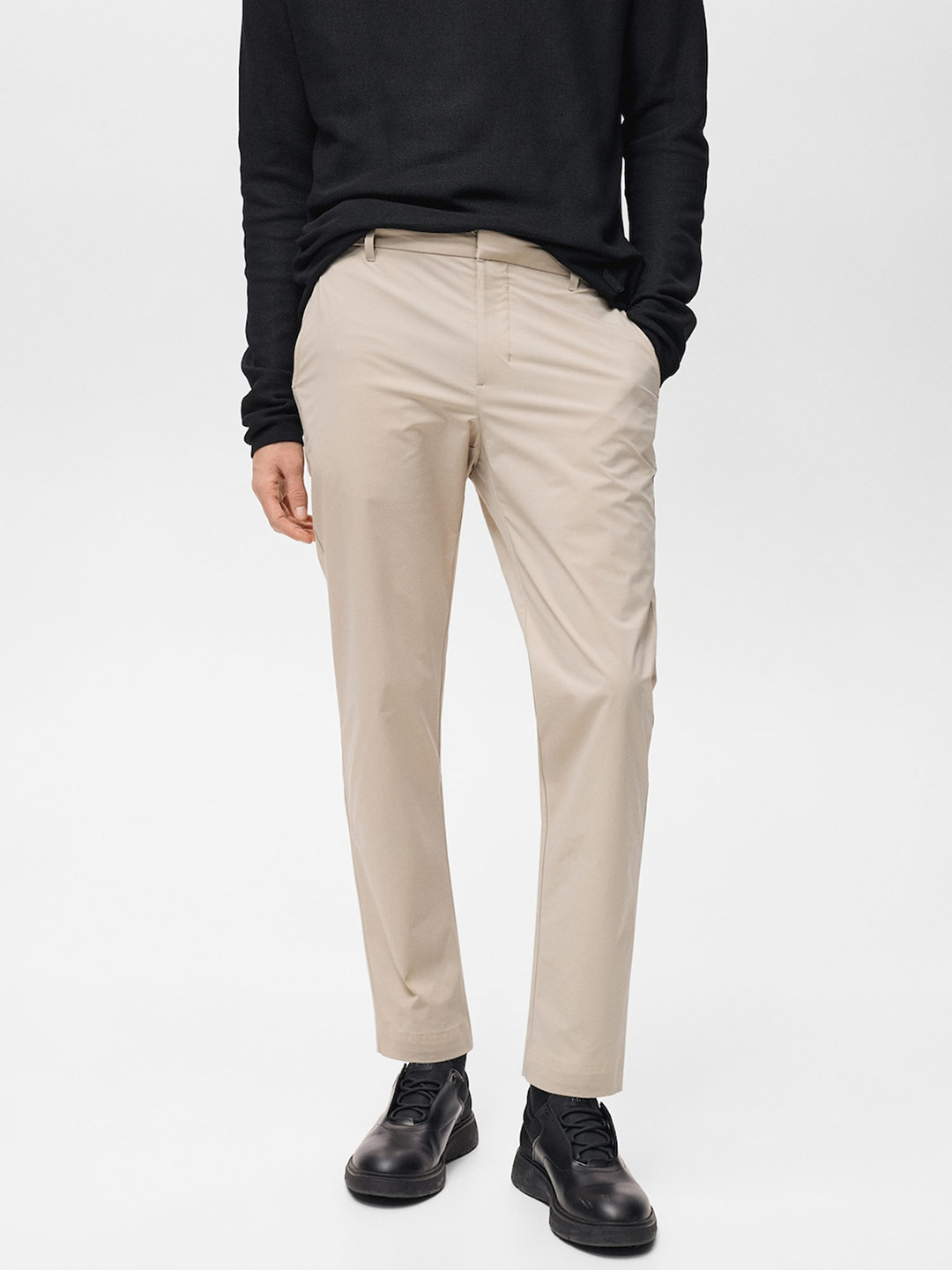 MANGO MAN Slim Fit Thermoregulating Trousers