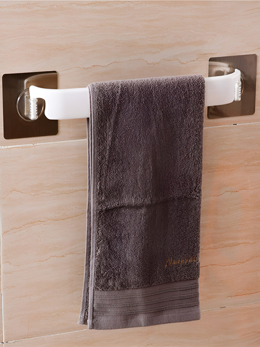 HOKIPO White Magic Sticker Series Self Adhesive Kitchen Napkin Towel Holder