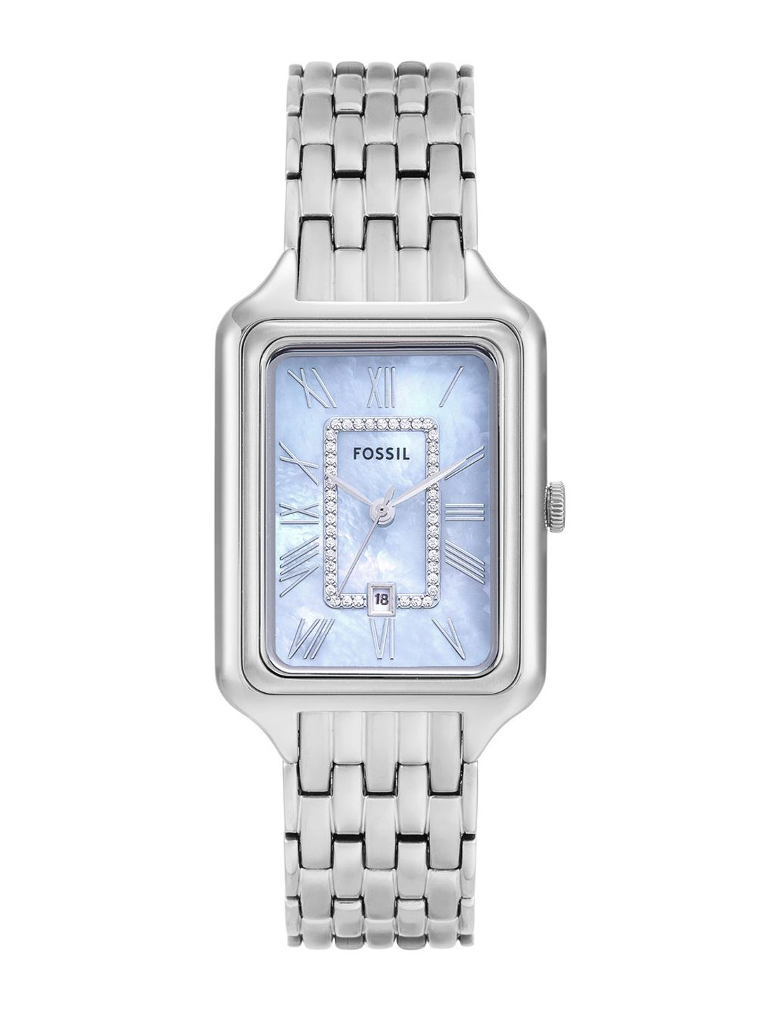 Fossil Women Dial & Stainless Steel Straps Analogue Watch ES5402