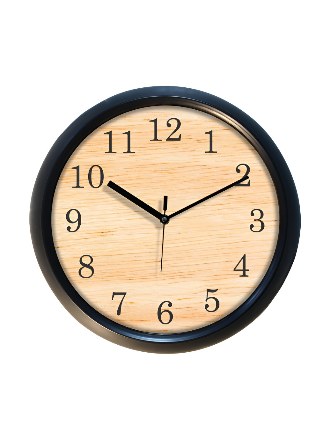 Aura Brown & Blue Contemporary Wall Clock