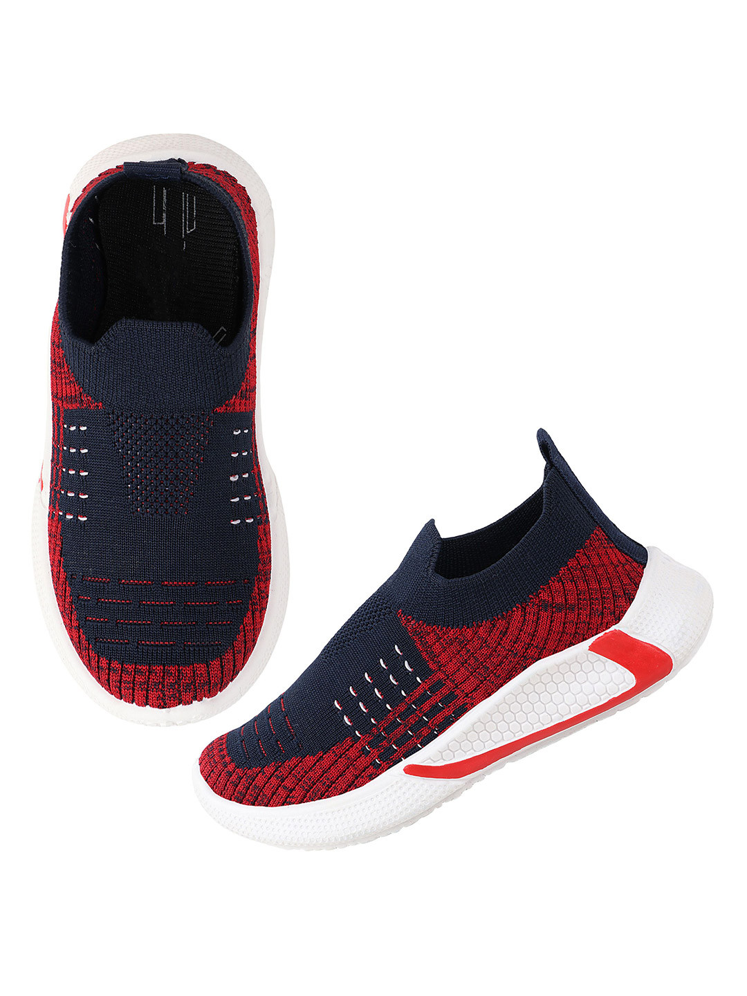 LEVOT Kids Mesh Walking Non-Marking Slip-On Shoes