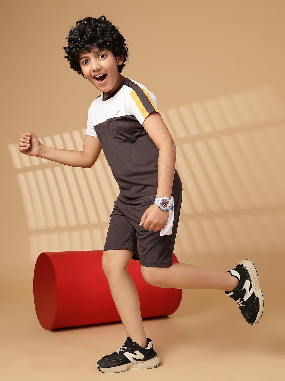 Invincible Boys Colourblocked Technology Shorts