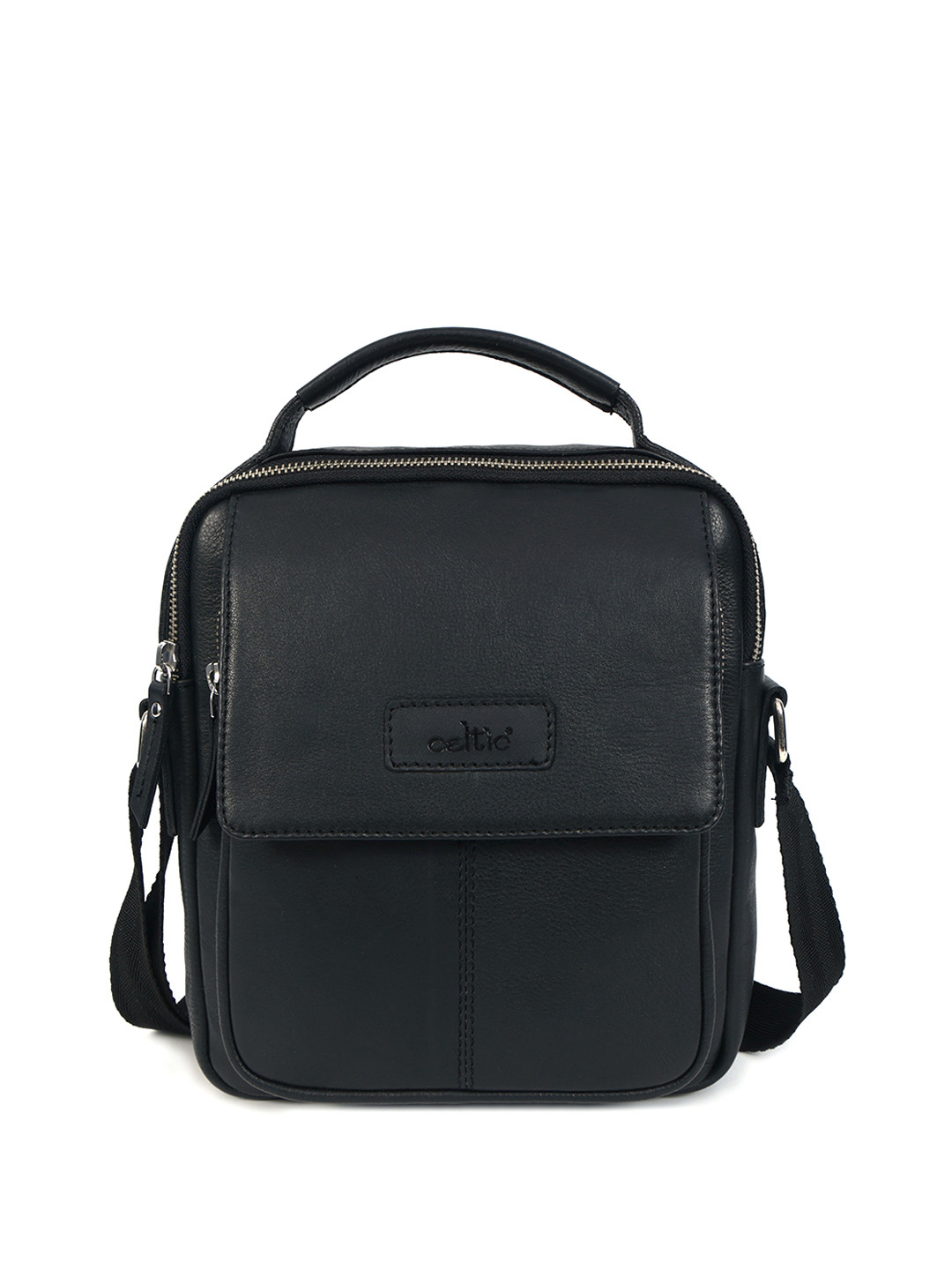 Celtic Women Textured Leather Messenger Bag Sleek Functionality for Everyday Elegance