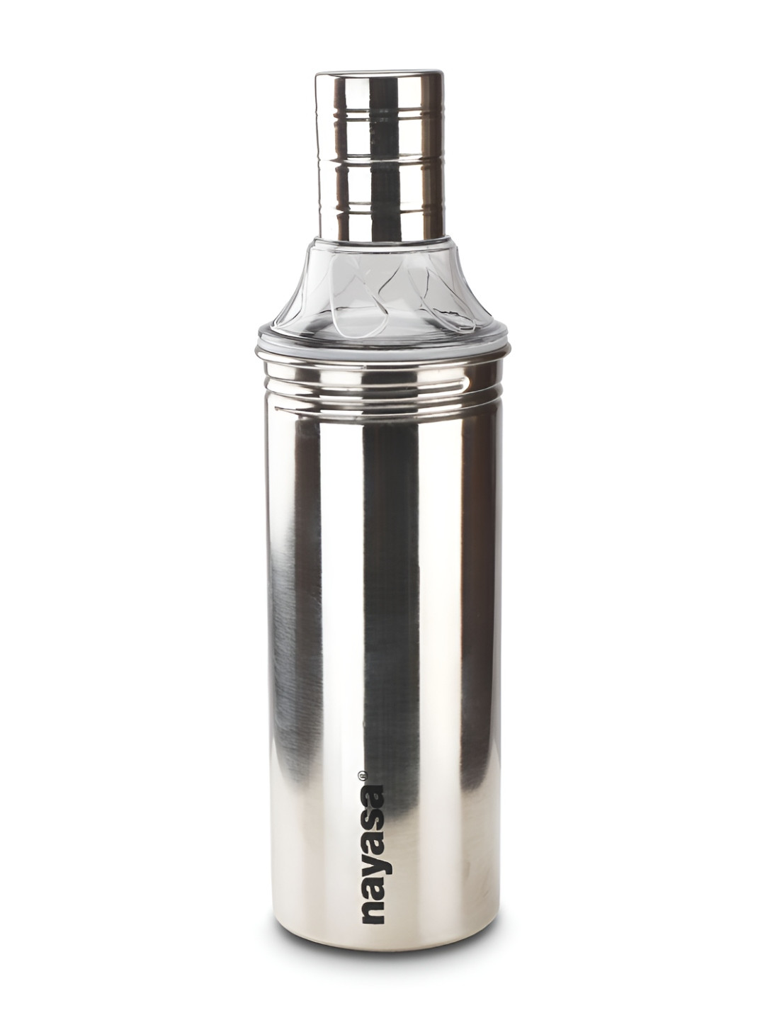 Nayasa Silver-Tone Stainless Steel Nozzel Oil Dispenser 800 ML