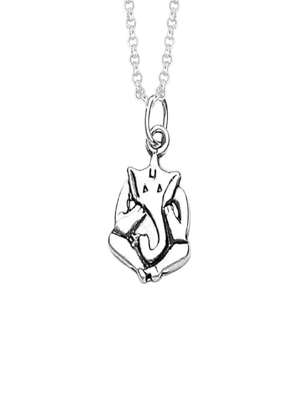 Taraash Kids 925 Sterling Silver Ganesha Pendant