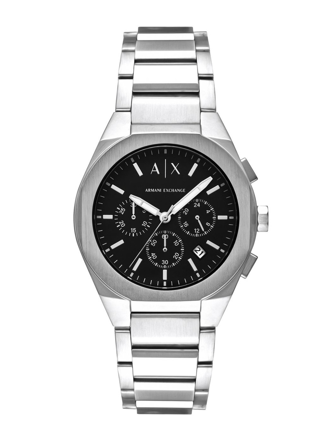 Armani Exchange Men Dial & Stainless Steel Straps Analogue Watch AX4186