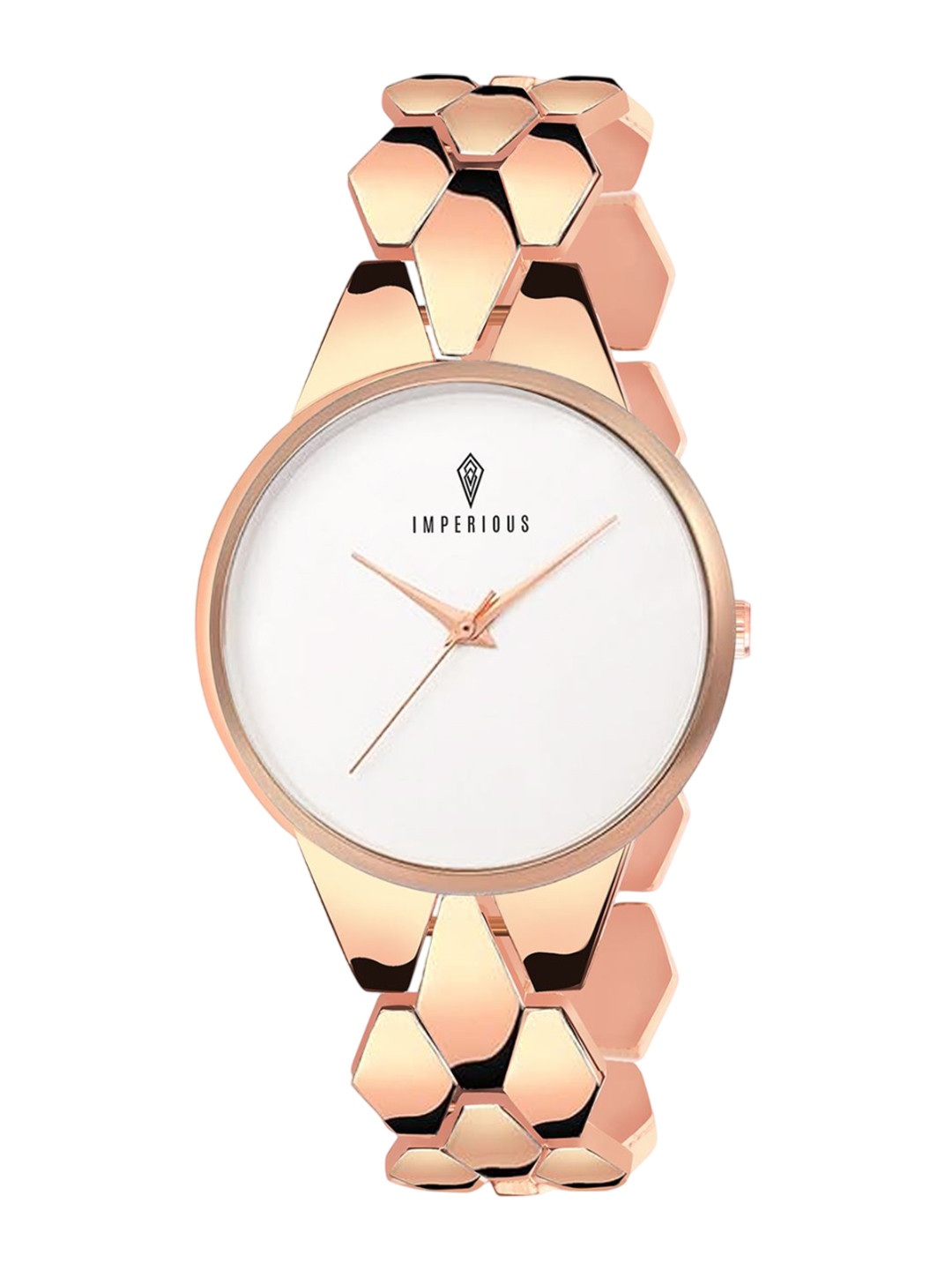 Imperious- The Royal Way Women Brass Dial & Wrap Around Straps Analogue Watch IMP-RGold-1011