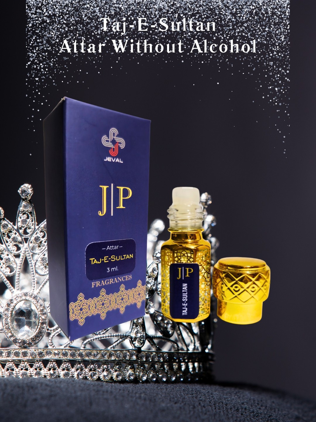 Jeval Men Taj E Sultan Alcohol Free Long Lasting Attar 3 ml