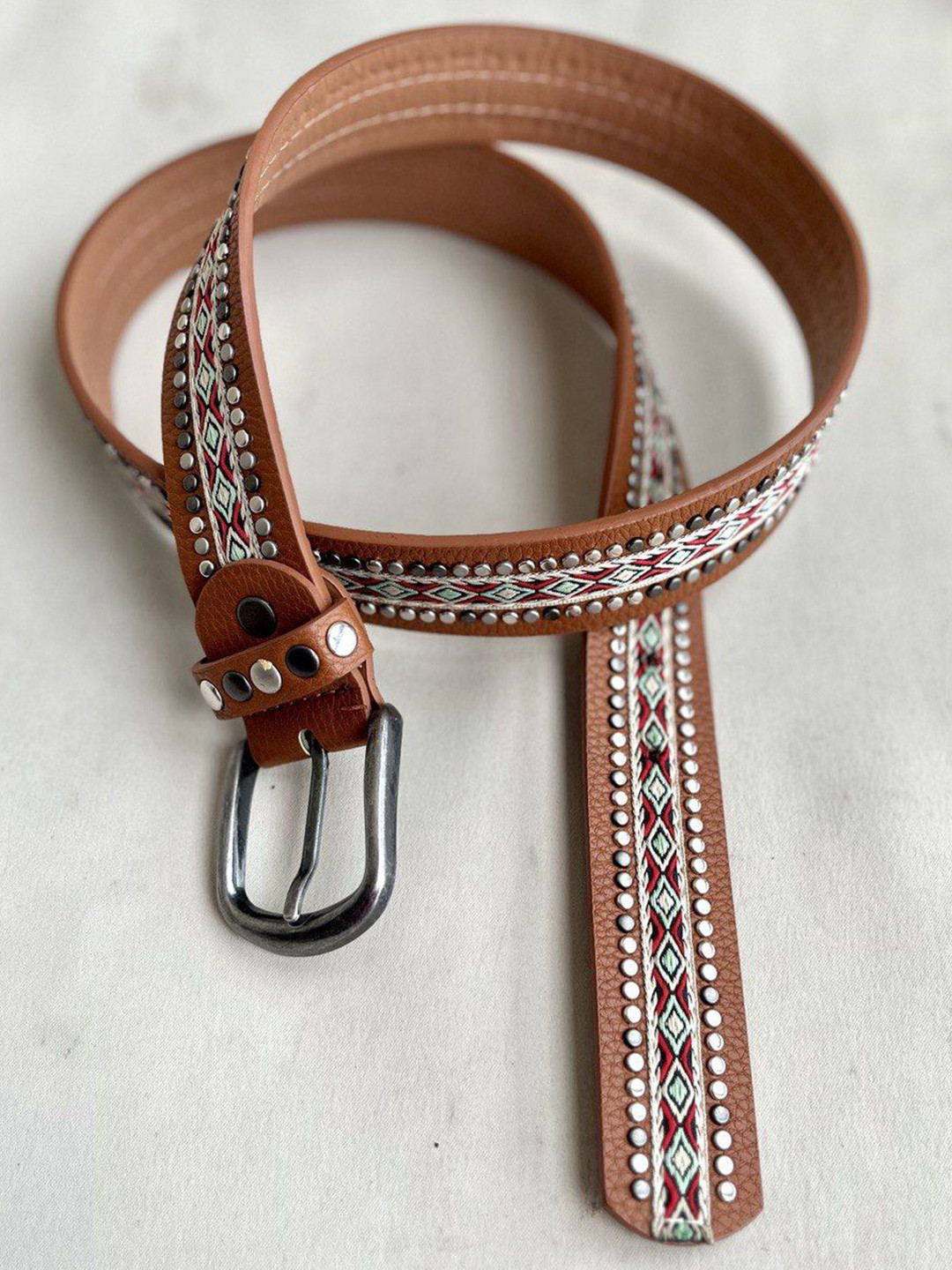 NOTHING ORDINARY Women Woven Design Belt