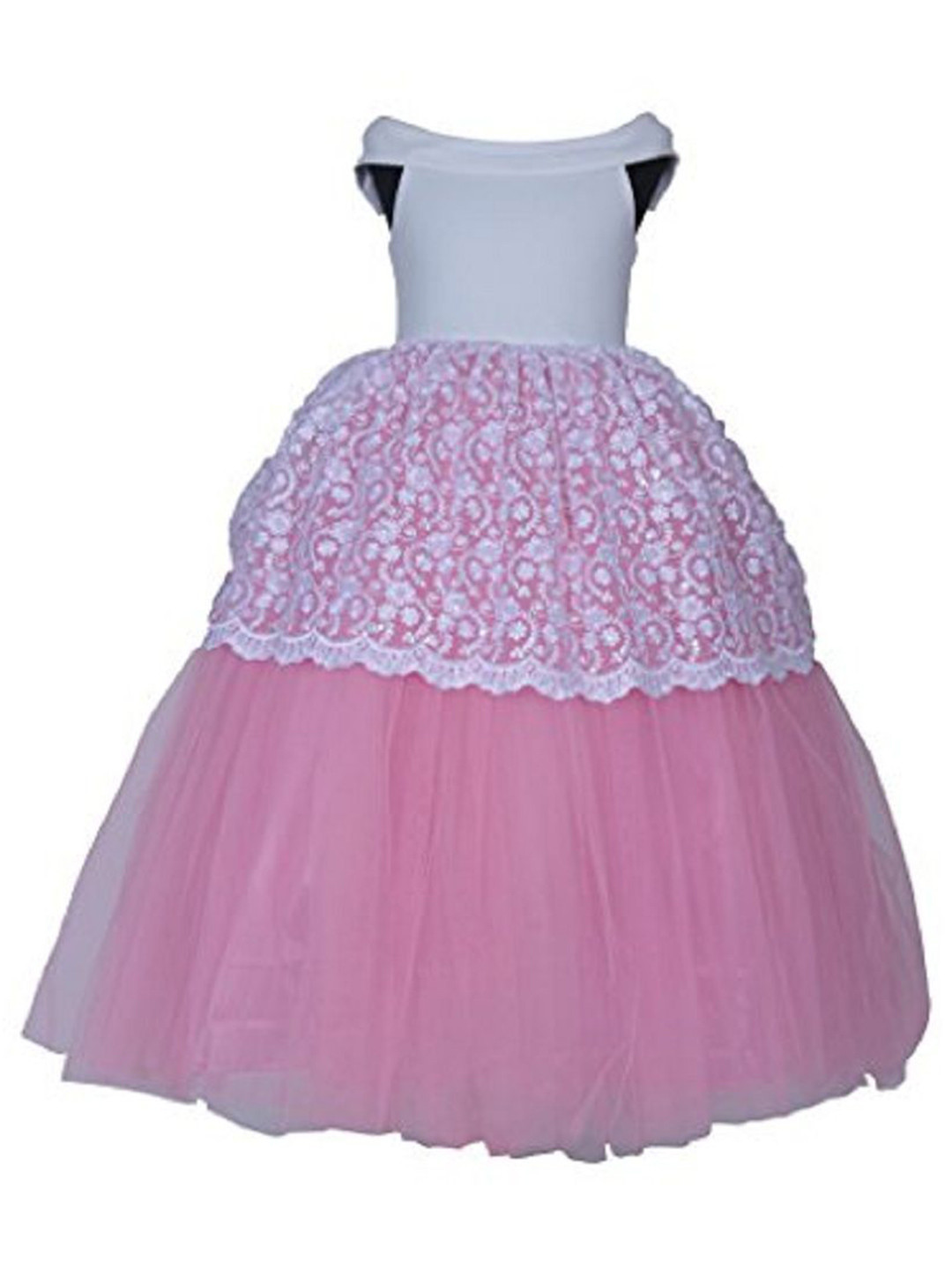 Wow Princess Off-Shoulder Net A-Line Maxi Dress