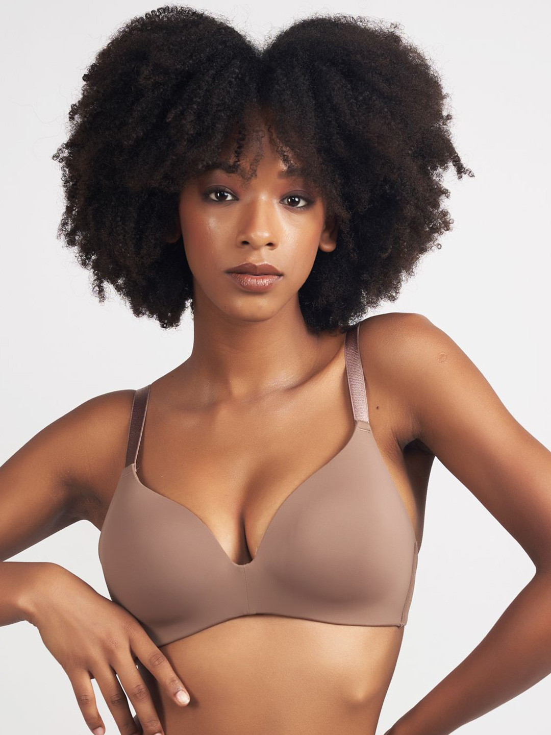 Chelvet Classic t-shirt bra Lightly Padded T-Shirt Bra Seamless & Non-Wired Bra