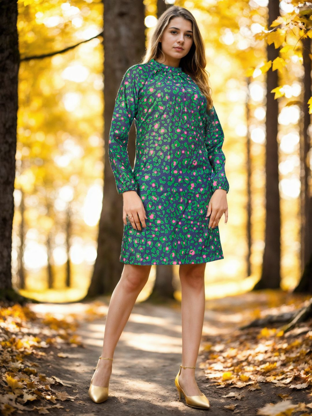 Bucciato Private Limited Floral Print Shirt Dress