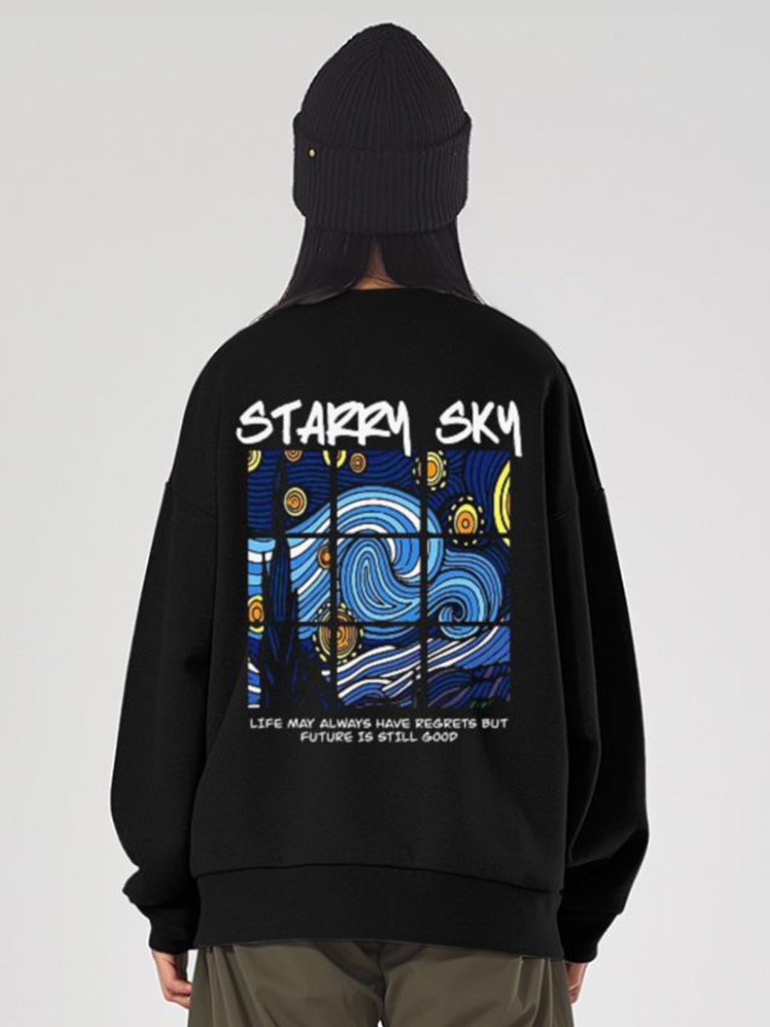 TheBTclub Women Printed Sweatshirt