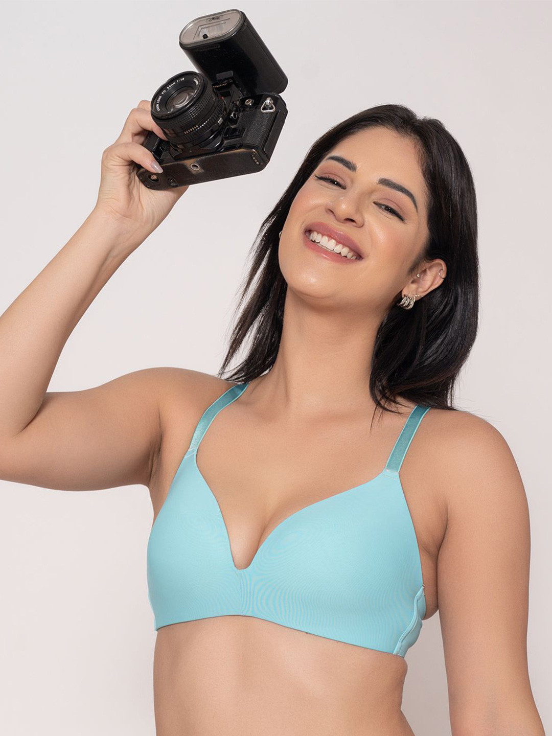 Chelvet Classic t-shirt bra Lightly Padded T-Shirt Bra Seamless & Non-Wired Bra