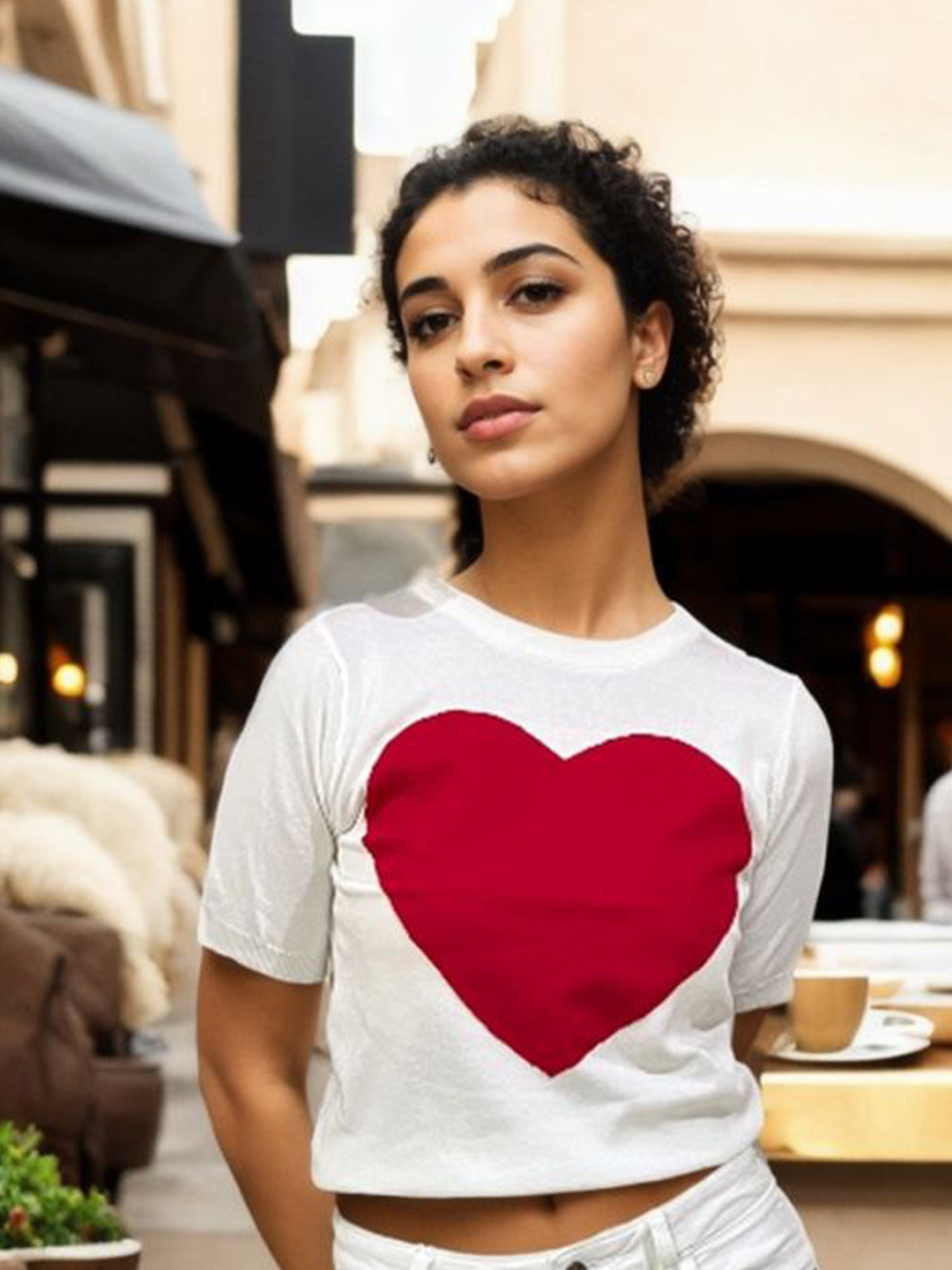 Bucciato Private Limited Print Crop Top