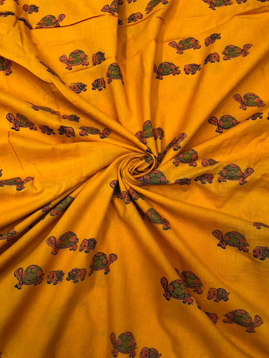 PALASH Conversational Printed Block Technique Pure Cotton Unstitched Dress Material