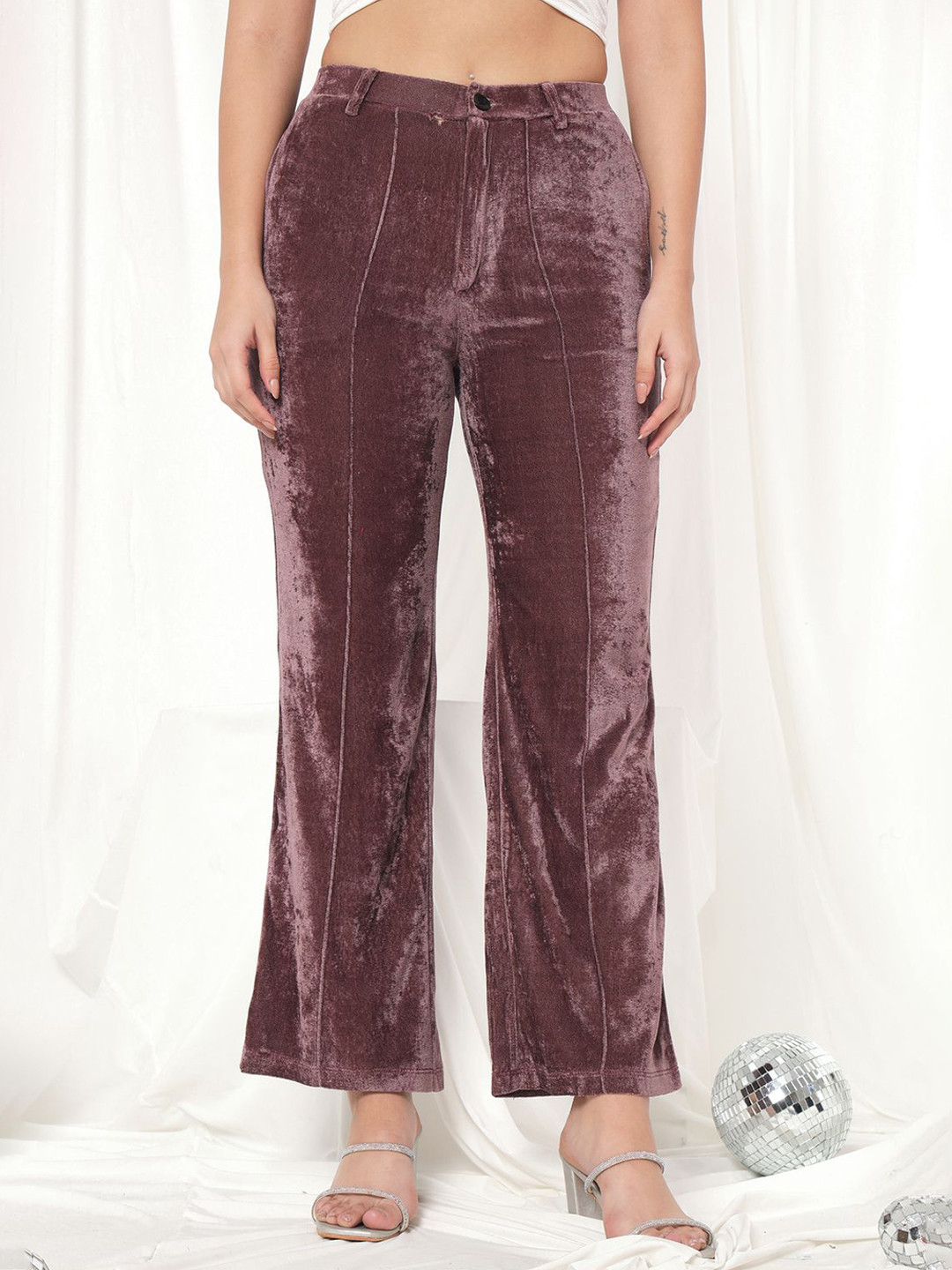 TANDUL Women High-Rise Original Bootcut Trousers