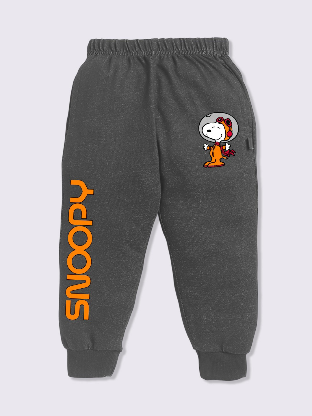 YK X Minute Mirth Boys Peanuts Printed Joggers