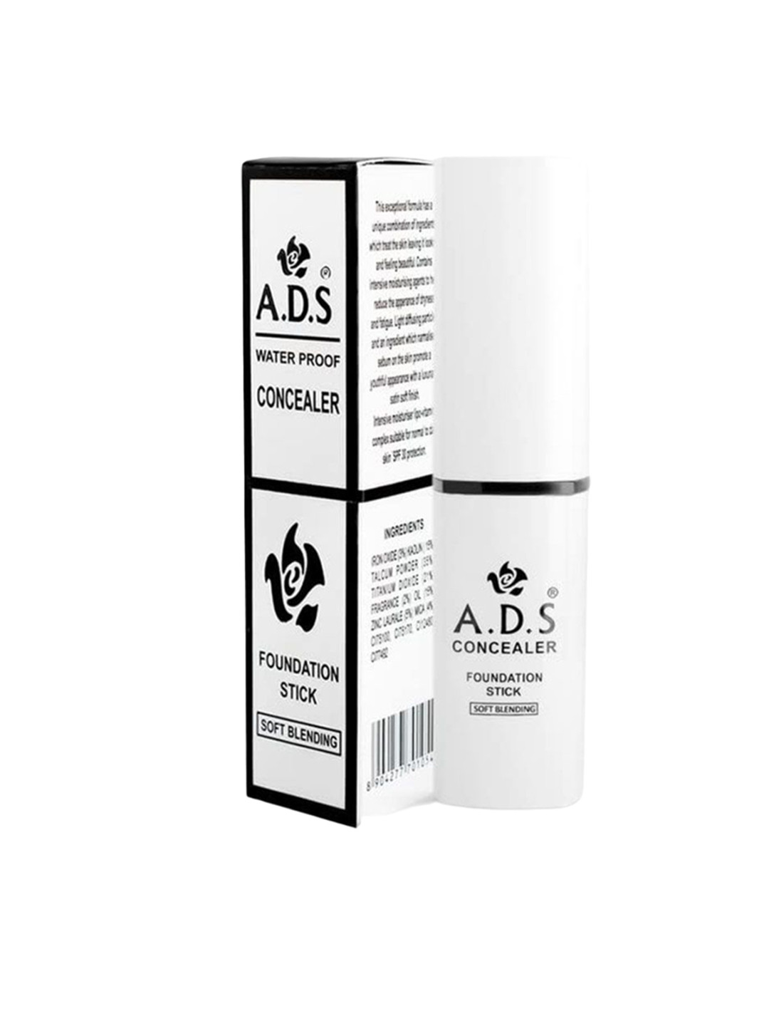 A.D.S Waterproof Matte Finish Long-Lasting Concealer Foundation Stick- 5g-Shade- 03