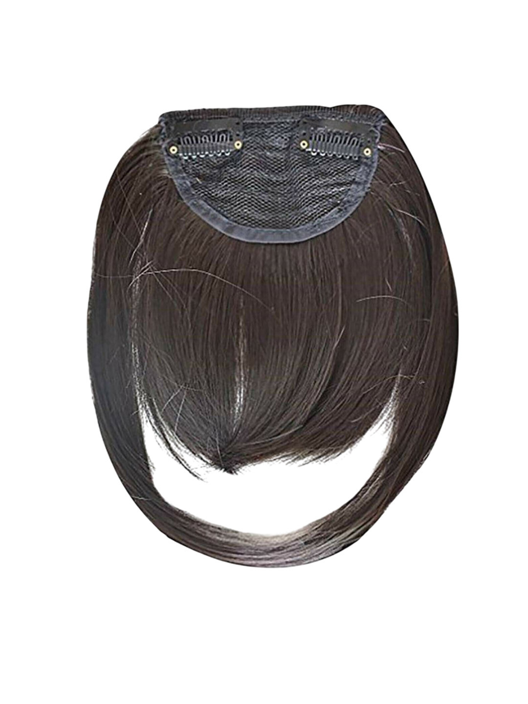 CRIBE Clip-In Straight Scalp Topper Hair Extension - Brown - 9 Inch
