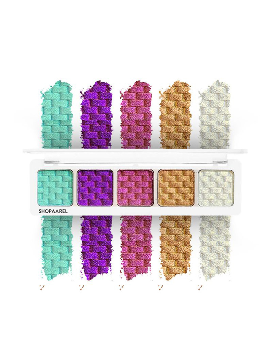 Shopaarel Sparkle 5 Color Eyeshadow Palette 5gm - Crystal