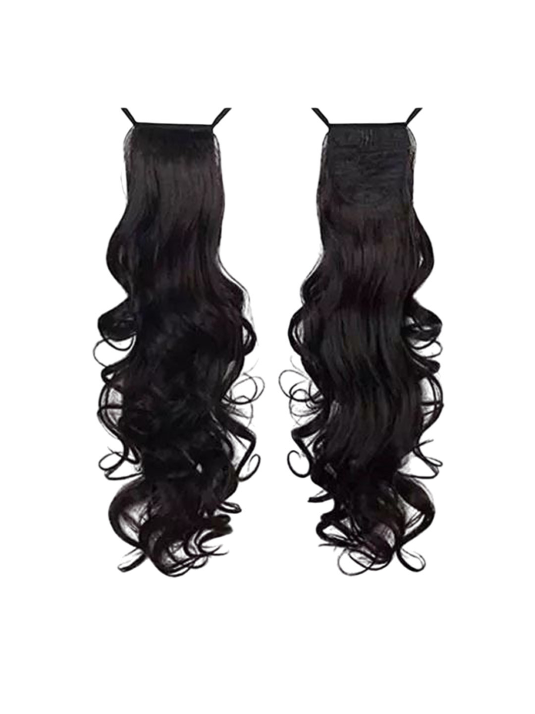 CRIBE Tape-In Wavy Ribbon Wavy Ponytail Hair Extension - Brown - 22 Inch