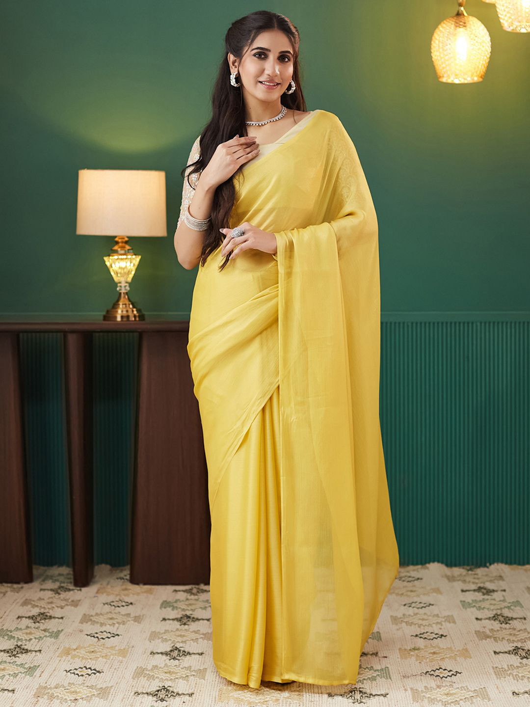 KALINI Pure Georgette Saree