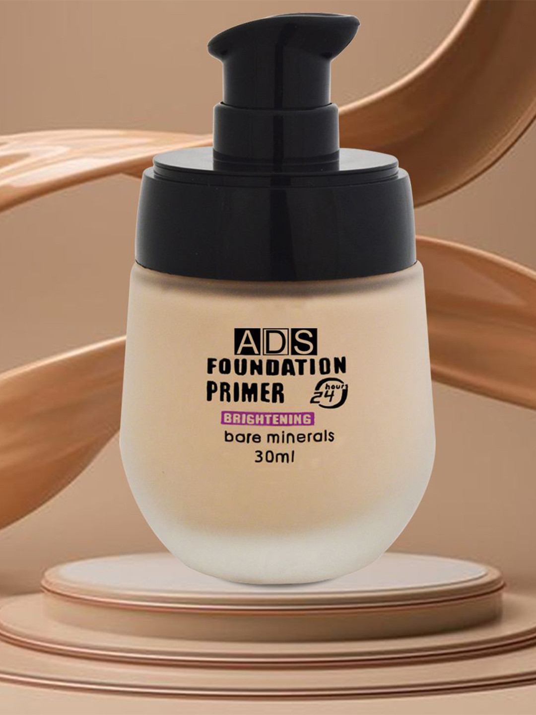 A.D.S Brightening Foundation With Primer SPF 15-30ml-Shade-01
