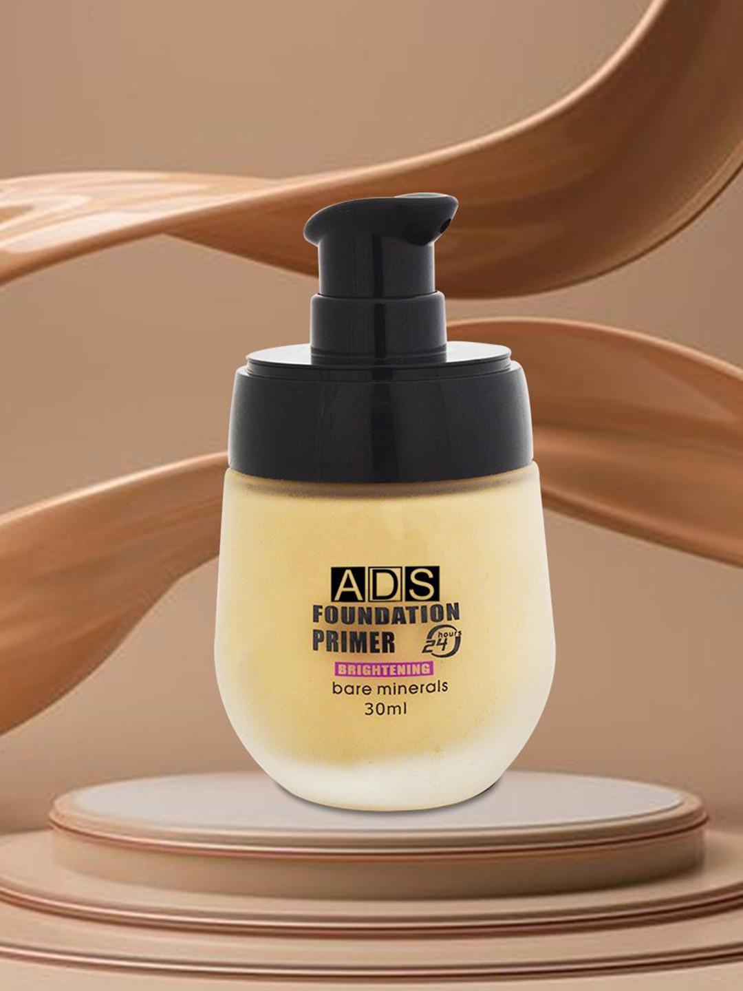 A.D.S Brightening Foundation With Primer SPF 15-30ml-Shade-03