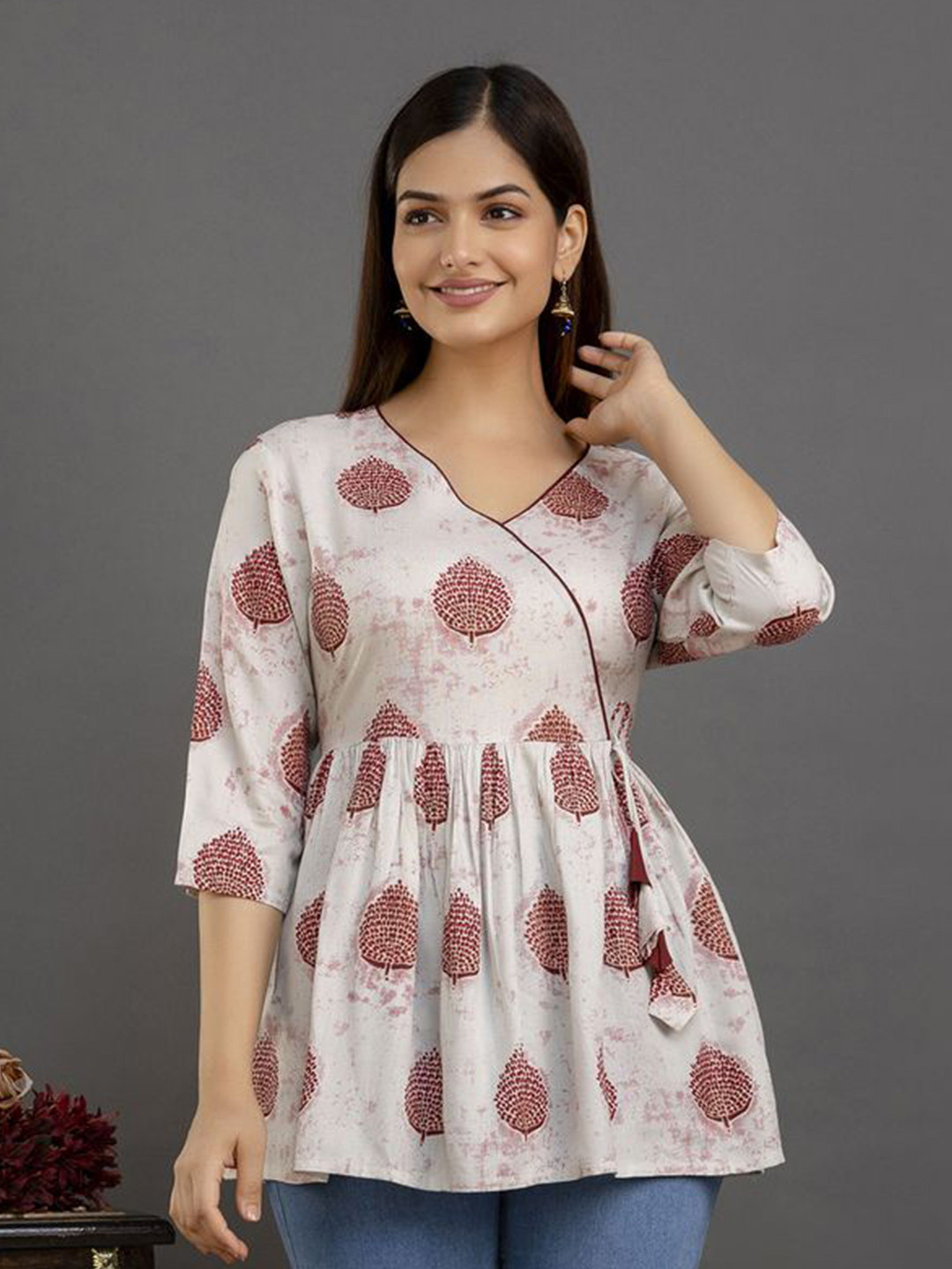 UNIFY FASHION Print Top